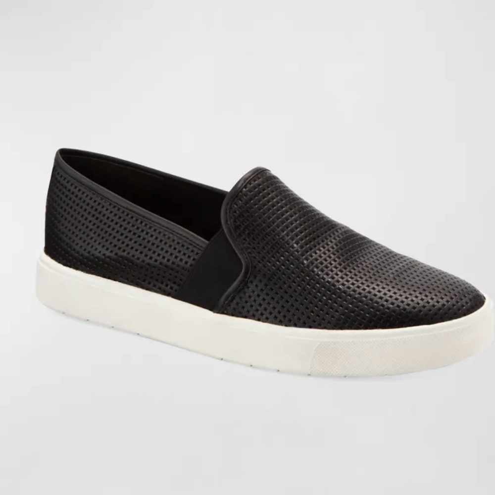 Black Vince Bare Slip On Casual Sneaker Shoes